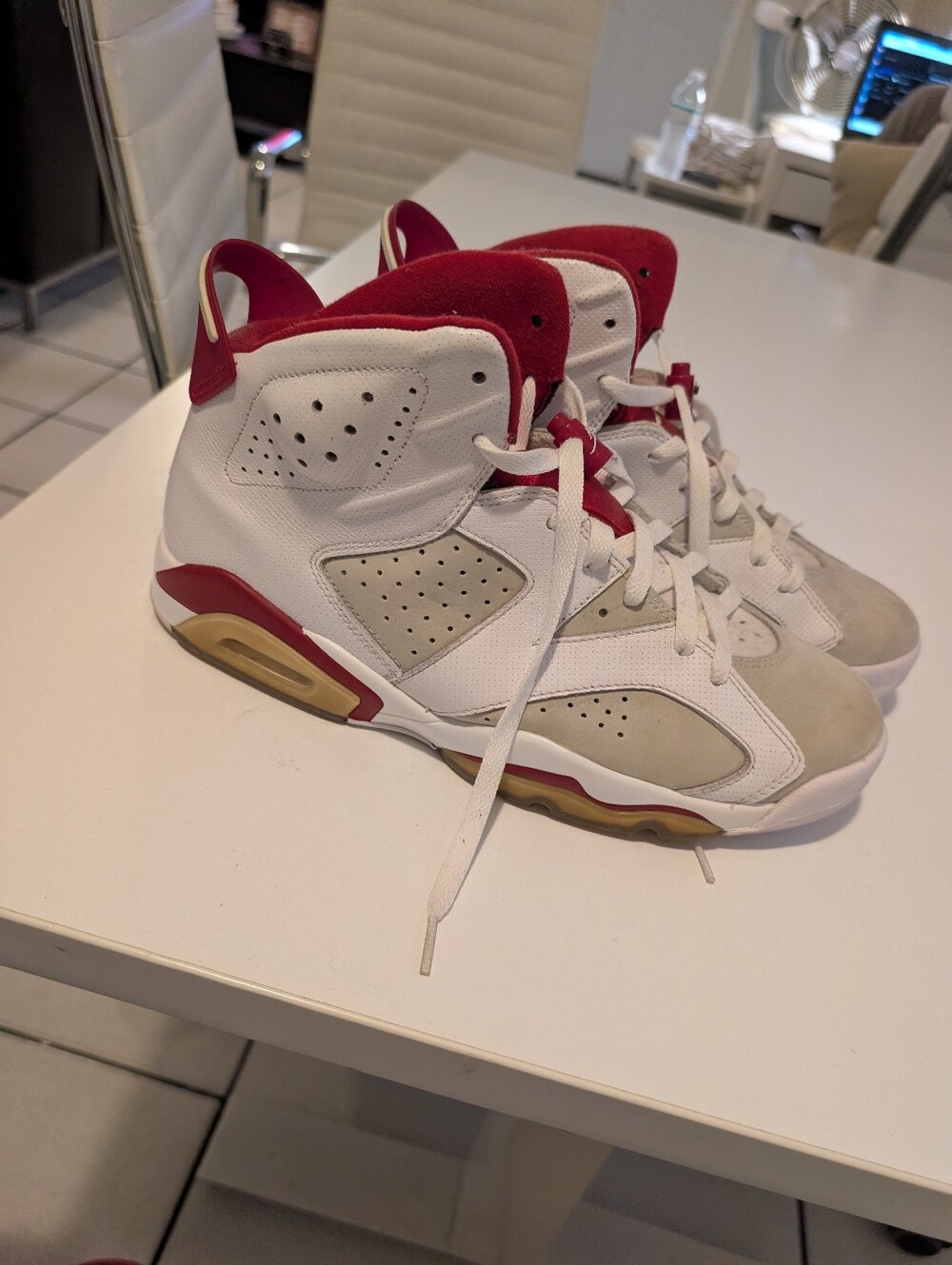 Air Jordan VI Retro "Alternate Hare" - Size 11 - Model Number 384664 113